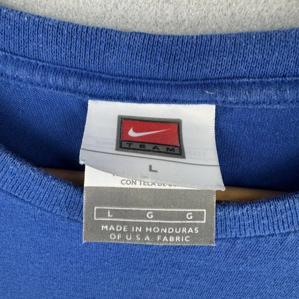 Kentucky Wildcats Shirt Mens Large Blue NCAA Basketball Nike Team Graphic Tee
